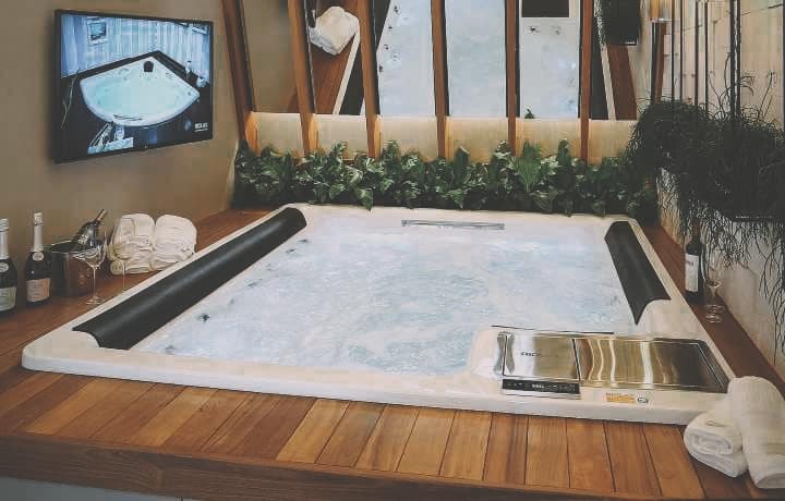 Spa com hidromassagem
